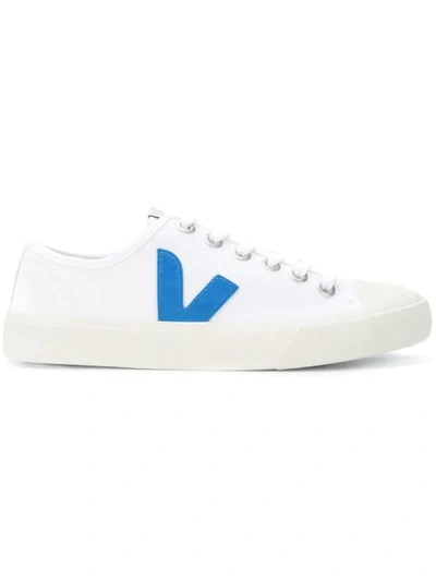 Veja Wata Organic Cotton-canvas Sneakers In White