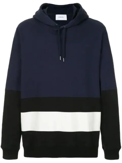 Ports V Hooded Sweatshirt In Blue