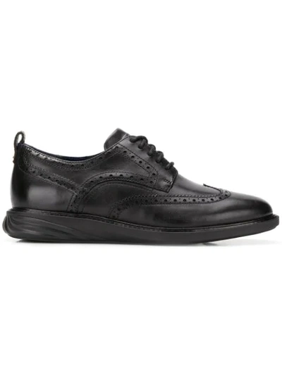 Cole Haan Wingtip Oxford Shoes - Black