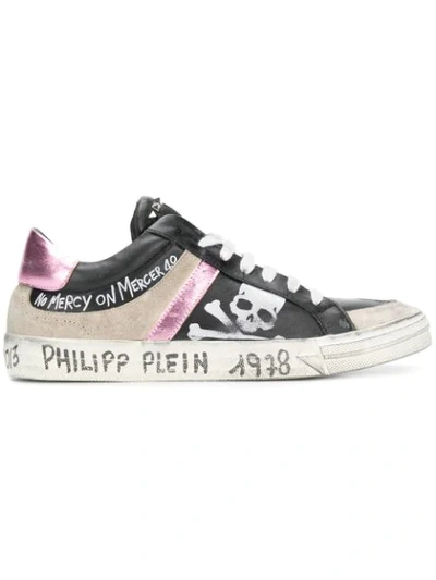 Philipp Plein Mm Low-top Sneakers - Black