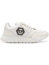 Philipp Plein Chunky Sole Sneakers In White