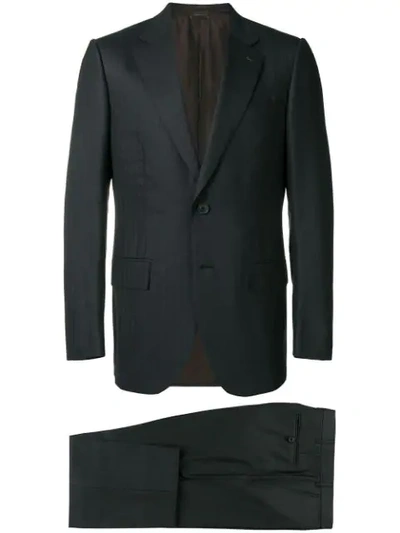 Ermenegildo Zegna Striped Suit - Grey