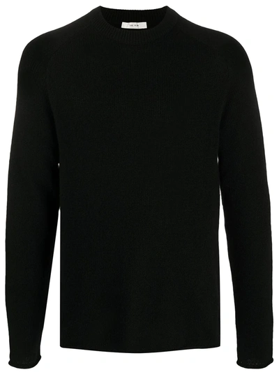 The Row Elloroy Cotton And Cashmere Sweatshirt In Black