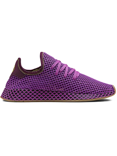 Adidas Originals Purple Deerupt Dragon Ball Z Gohan Edition Sneakers