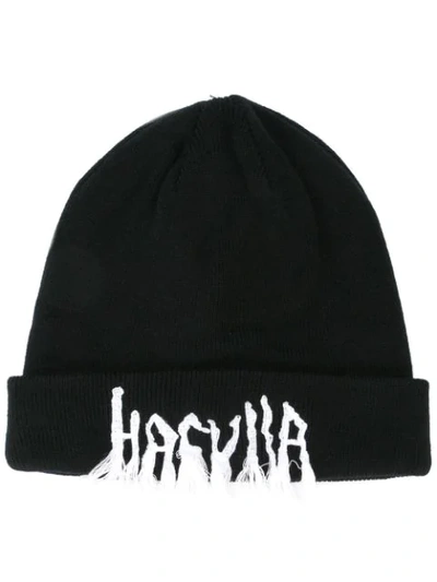 Haculla Embroidered Logo Beanie In Black
