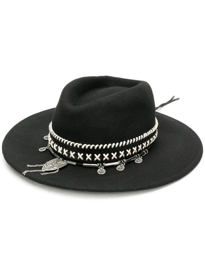 Pinko Villano Hat In Black