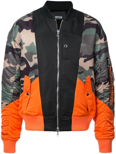 Mostly Heard Rarely Seen Jungle Bomber Jacket In Green
