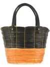 Sensi Studio Handwoven Tote In Black