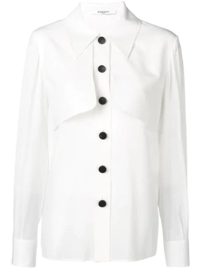 Givenchy Loose Fitted Blouse In White