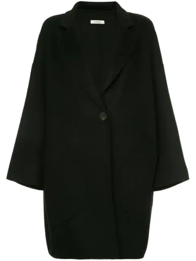 Onefifteen Single Breasted Coat - Black