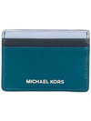 Michael Michael Kors Small Card Wallet - Blue