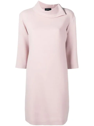 Antonelli Side Zip Dress - Pink