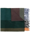 Begg & Co Classic Fringed Cashmere Scarf - Brown