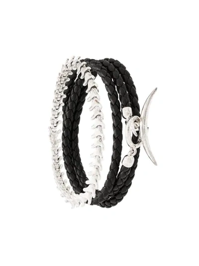 Shaun Leane Serpent And Signature Tusk Bracelet Set - Black
