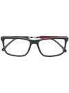 Carrera Rectangle Frame Glasses In Black