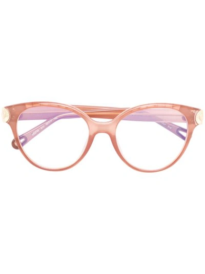 Chloé Eyewear Cat Eye Glasses - Neutrals
