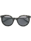 Cartier Panthère De  Pantos-frame Sunglasses In Grey