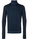 Entre Amis Roll Neck Sweater - Blue