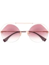 Fendi Ff 0325 S Sunglasses In Pink