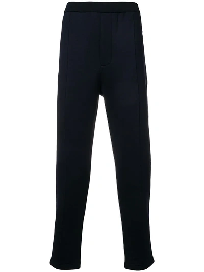 Prada Technical Jersey Jogging Trousers In Blue
