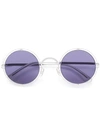 Mykita Round Tinted Sunglasses In Silver