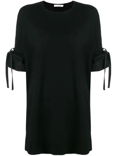 Dorothee Schumacher Poetic Drape Dress In Black
