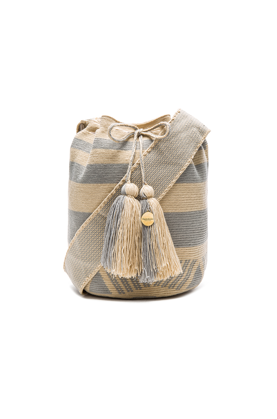 Guanabana Stripe Large Bucket Bag In 仿旧 | ModeSens