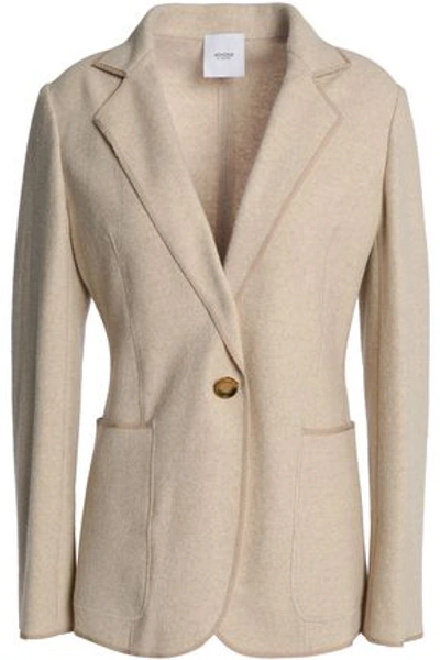 Agnona Woman Wool Blazer Neutral