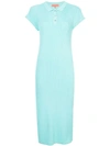 Manning Cartell Mvp Knitted Polo Dress - Blue