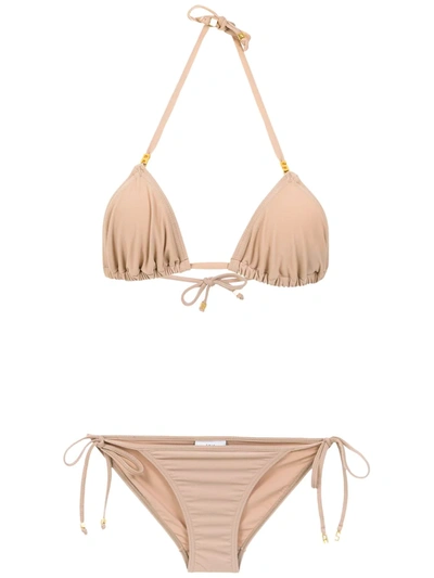 Amir Slama Classic Bikini In Neutrals