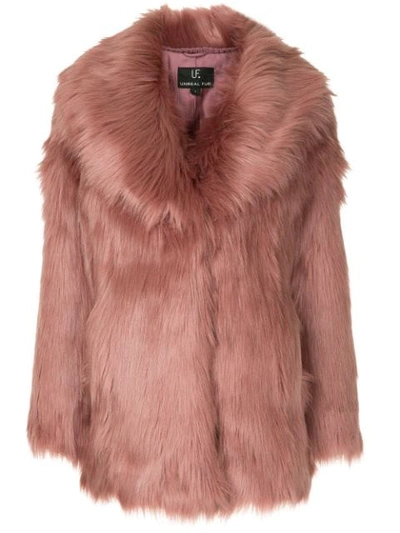 Unreal Fur 'premium Rose' Jacke In Pink