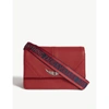 Zadig & Voltaire Lolita Leather Shoulder Bag In Rouge