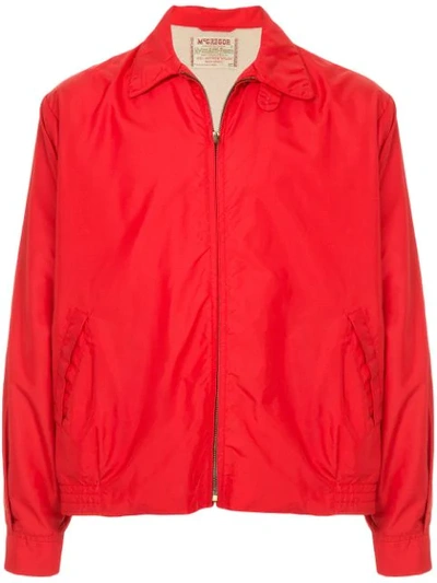 Pre-owned Fake Alpha Vintage 1960's Anti-freeze Jacket In Red