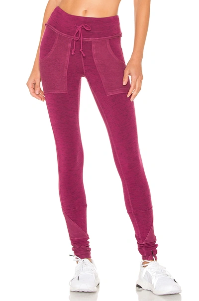 Free People Movement Kyoto Legging In Mulberry