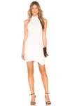 By The Way. Tegan Wrap Mini Dress In White