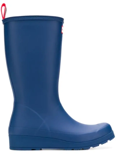 Hunter Mid-calf Rain Boots - Pkb Peak Blue