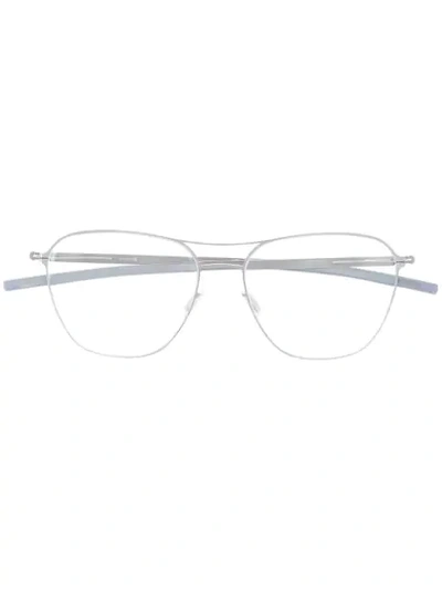 Ic! Berlin Yondung Oversized Glasses - Silver