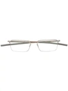 Ic! Berlin Rectangle Frame Glasses In Gold