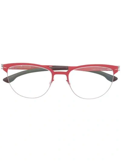 Ic! Berlin Theingenue Cat Eye Glasses - Red