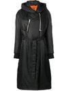 Bacon Belted Down Coat - Black