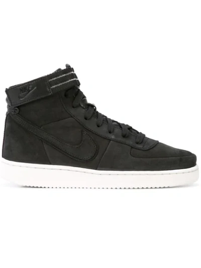 Nike Lab Airforce 1 Mid Sneakers In Black
