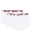 Moschino 2 Pack Boxers In 001white