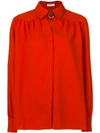 Altuzarra Tamar Choker Shirt - Orange