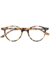 Epos Newpan Round Frame Glasses In Brown