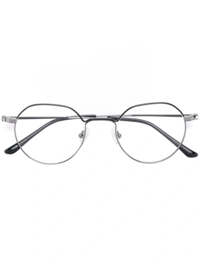 Epos Hatto Round Frame Glasses - Black