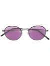 Epos Echo Round Frame Sunglasses - Grey In Pink