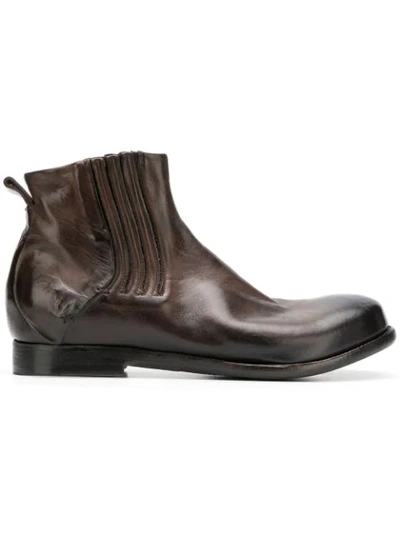 Silvano Sassetti Ankle Boots In Brown