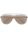 Fendi Aviator Frame Sunglasses In Pink