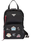 Prada One-shoulder Backpack - Black