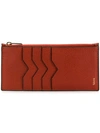 Valextra Logo Cardholder - Red